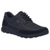 Schnürschuh JOSEF SEIBEL "Marley 51", Herren, Gr. 42, schwarz, Nubukleder, Veloursleder, casual, Schuhe, Sneaker, Komfortschuh mit Wechselfußbett