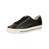 Sneaker PAUL GREEN "Paul Green Sneaker Glattleder", Damen, Gr. 42, schwarz, Glattleder, casual, Schuhe