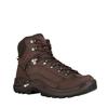 Wanderschuh LOWA "RENEGADE GORE-TEX MID WS", Gr. 39,5, braun (espresso), Leder, sportlich, Schuhe, wasserdicht