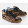 Sneaker BUFFALO "LIBERTY SKATE", Damen, Gr. 37, braun (braun, leo), Lederimitat, sportlich, Schuhe, Retro-Sneaker, Freizeitschuh, Schnürschuh in trendiger Leo-Optik