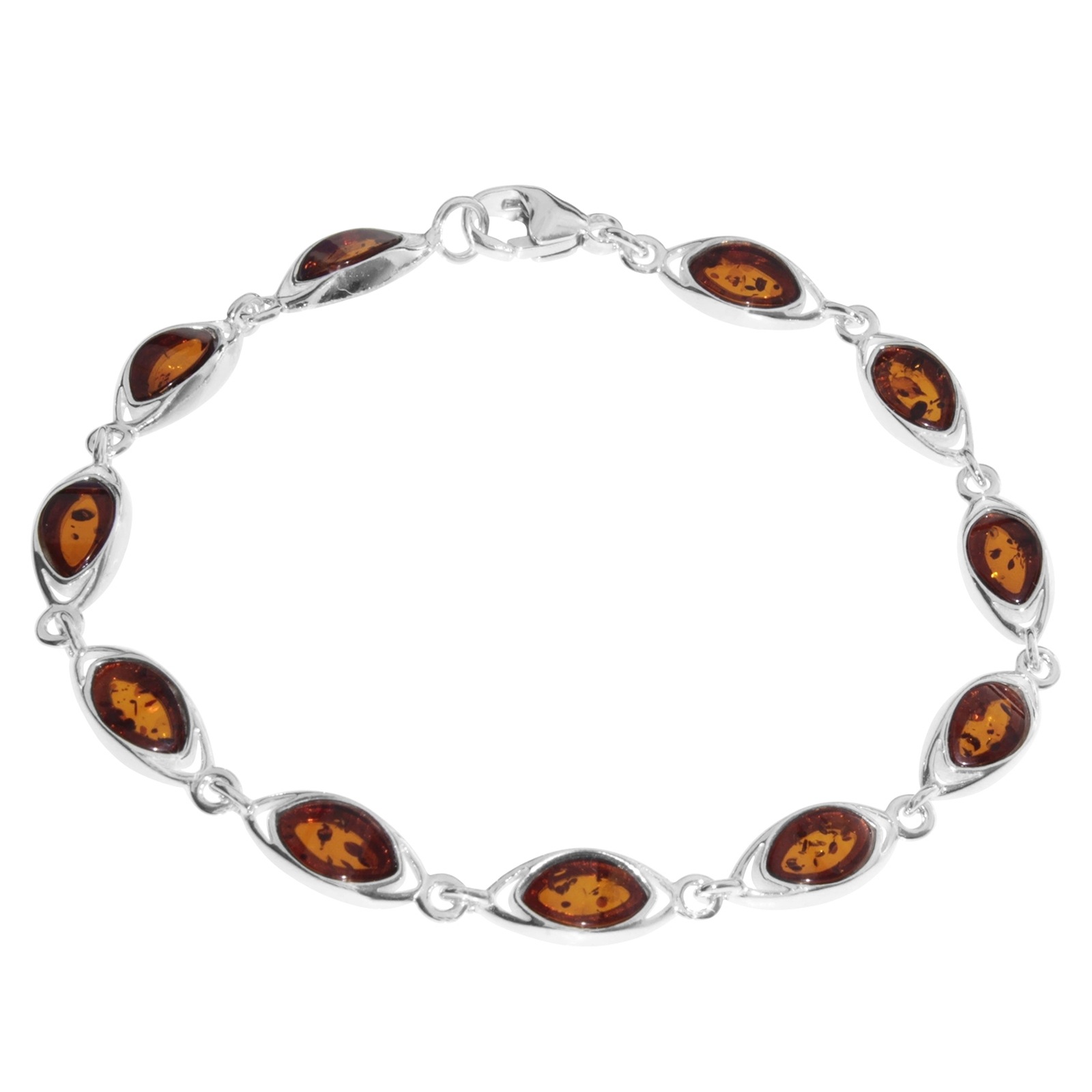 Armband OSTSEE-SCHMUCK "Ostsee-Schmuck Armband Telia Armband Telia", silber, Armbänder, Damen, 18,5cm, Silber 925 (Sterlingsilber), Armband