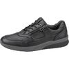 Schnürschuh WALDLÄUFER "K-FABIAN", Herren, Gr. 6,5 (40), schwarz, Nappaleder, unifarben, casual, Schuhe, Sneaker, Komfortschuh, Halbschuh in Extraweite K für den kräftigen Fuß