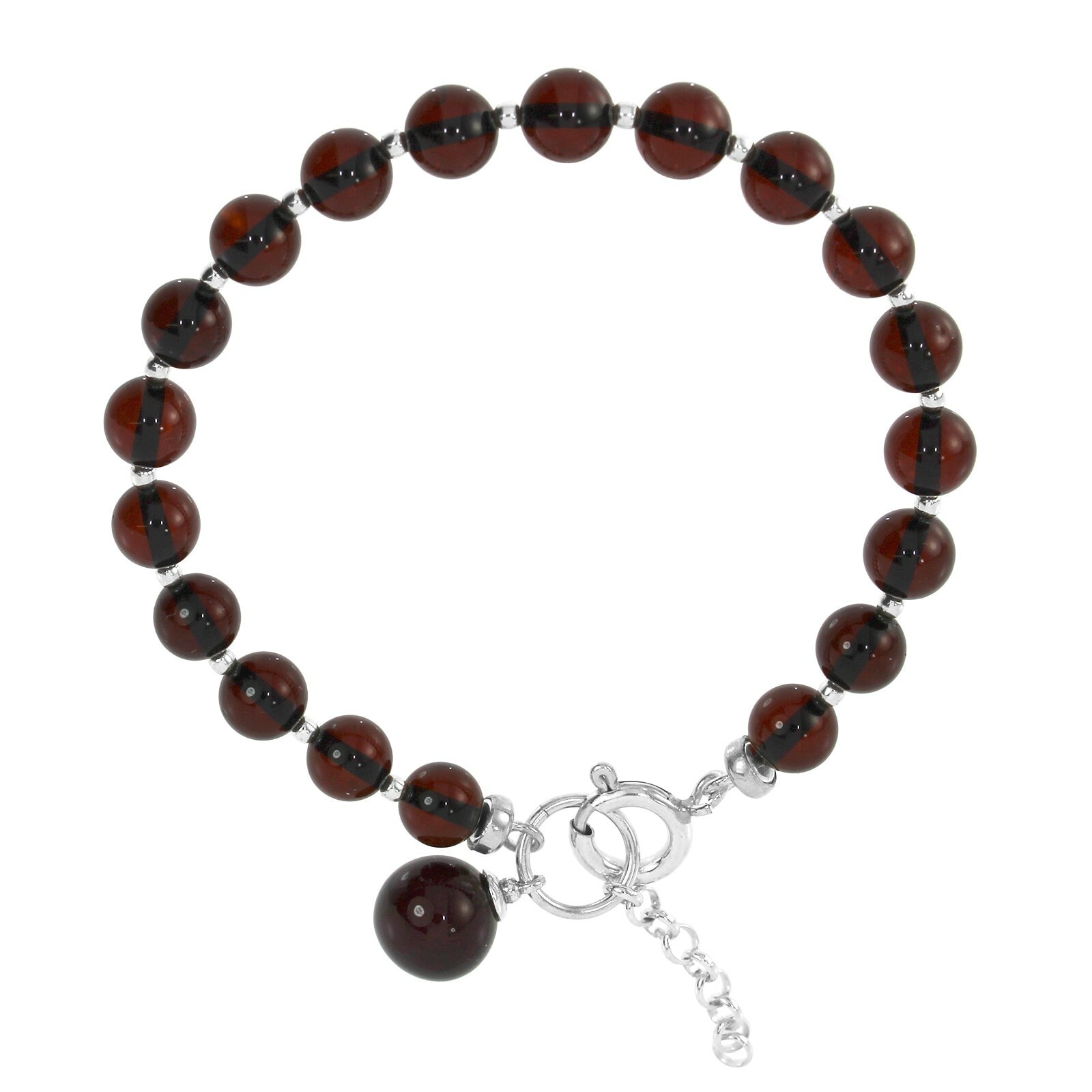 Armband OSTSEE-SCHMUCK "Ostsee-Schmuck Armband Andrine Armband Andrine", silber, Armbänder, Damen, 18-20cm, Silber 925 (Sterlingsilber), Armband