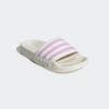 Badesandale ADIDAS SPORTSWEAR "SHOWER ADILETTE", Gr. 32, sanftes weiß, bliss lila, halo mint, Synthetik, sportlich, Schuhe