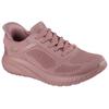 Slip-On Sneaker SKECHERS "BOBS SQUAD CHAOS-CURRENT MUSE", Damen, Gr. 36, rosa, Textil, sportlich, Schuhe, Freizeitschuh für Maschinenwäsche geeignet