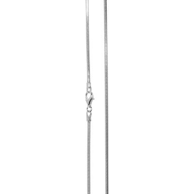 Silberkette OSTSEE-SCHMUCK "Ostsee-Schmuck Kette Schlange 2,0 mm Kette Schlange 2,0 mm" Gr. 45, silber (silberfarben), Halsketten, Damen, 45cm, Silber 925 (Sterlingsilber), L: 38cm Image
