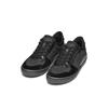 Sneaker GEOX "U ELVER", Herren, Gr. 40, schwarz, Synthetik, Textil, Leder, casual, Schuhe, Schnürschuh, Freizeitschuh mit Textilfutter