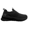 Sneaker KANGAROOS "K-NJ DASH", Gr. 41, schwarz (jet schwarz, mono), Textil, Synthetik, sportlich, Schuhe