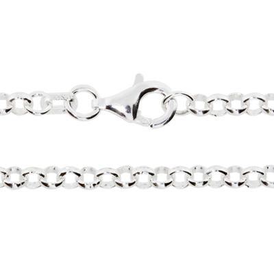 Silberkette OSTSEE-SCHMUCK "Ostsee-Schmuck Kette Erbs 4,0 mm Kette Erbs 4,0 mm" Gr. 42, silber (silberfarben), Halsketten, Damen, 42cm, Silber 925 (Sterlingsilber), L: 42cm