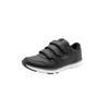 Sneaker KANGAROOS "K-BLUERUN 700 V B", Gr. 37, schwarz, dk grau, Synthetik, Leder, sportlich, Schuhe