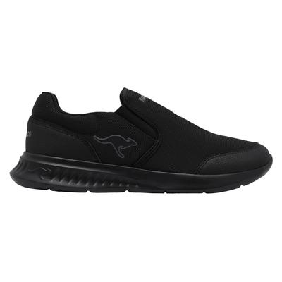 Sneaker KANGAROOS "KL-A FINN", Gr. 44, schwarz (jet schwarz, mono), Textil, Synthetik, sportlich, Schuhe Image