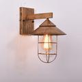 Applique murale à LED, luminaire mural antique, lanterne extérieure étanche IP65, antirouille, aluminium, verre, lanterne murale, lanterne, cour, jardin, balcon, villa, lumières décoratives 85-265 V