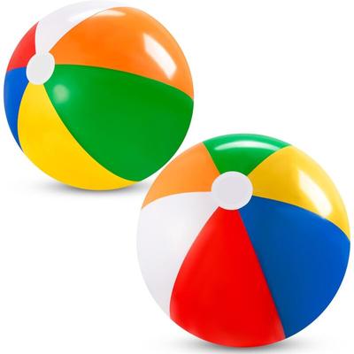 Tigrezy - 2er-Pack 20'-Wasserbälle – Poolspielzeug, großer aufblasbarer Wasserball, Wasserspiele Image