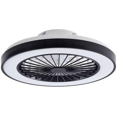 Lindby - Deckenventilator mit Lampe 'Teleo' dimmbar mit Fernbedienung für Wohnzimmer & Esszimmer von Image