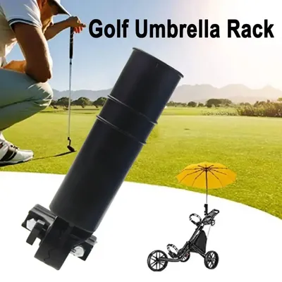 Golf Push Cart Regenschirmhalter Golfschirmständer für Golfwagengriffe