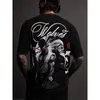 Wolf Kopf Boxen Kaiser Sport Fitness Laufen Sport Casual Hip Hop männer Shirt Kurzarm T-shirt Mädchen T-shirt Liebhaber Von