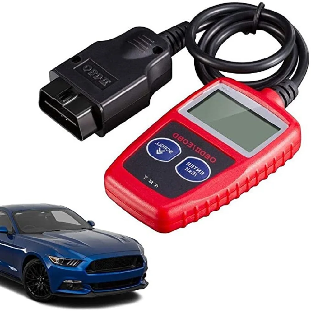 Lecteur de code de défaut de lumière de moteur, EAU de code OBD2, outil d