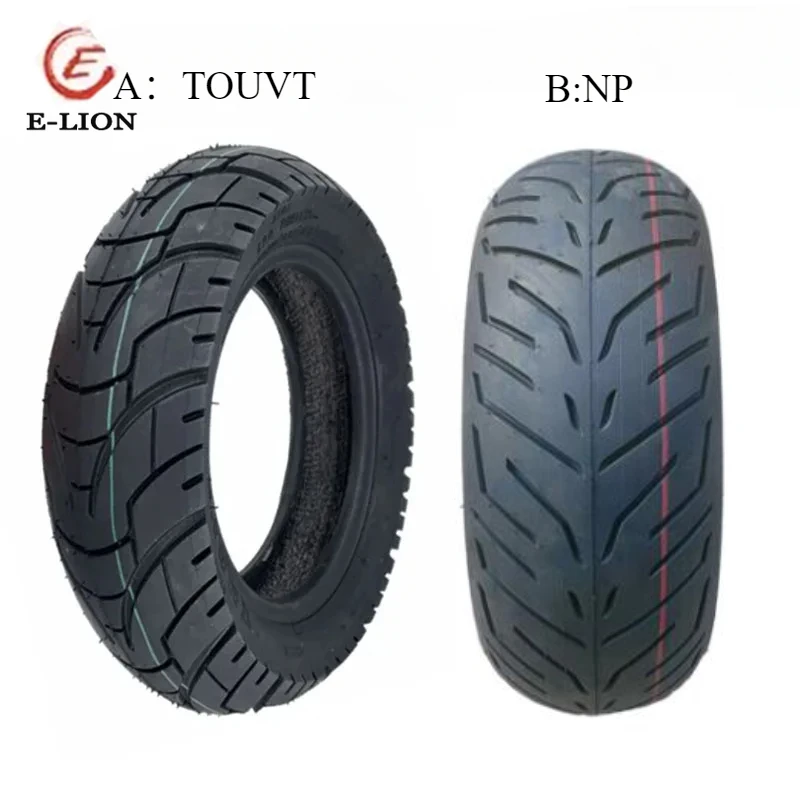 Schnelle Lieferung 10 Zoll TUOVT Reifen 90/60-6 schlauchloser Reifen für Elektroroller-Reifenverdickungsreifenzubehör Image