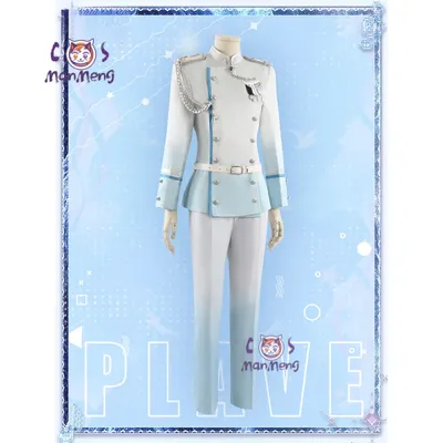 Bamby PLAVE Yejun Chae Bonggu Cosplay Kostüm Halloween Party Männer Frauen modische Anzug Hosen Broschen Requisiten neue Uniform Image