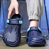 Männer Clogs Sommer Sandalen Mann Sport Schuhe Plus Size47 Rutschfeste Hausschuhe Flache Sandalen Strand Flip-Flops für Männer Loch Schuhe Clog