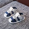 Sommer 0-18 Monate Baby Schuhe Jungen Mädchen Soild Atmungsaktive Anti-Slip Sandalen Kleinkinder Sohlen Atmungsaktive Prewalker Dropshipping