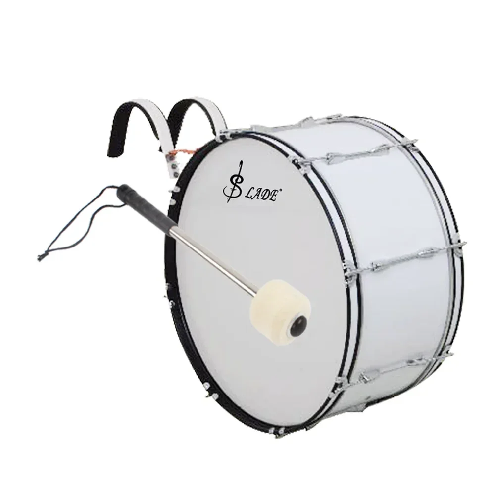 SLADE Marching Drum Stick Snare Durm Wolle Hammer Kopf Filz Mallet Drumsticks Percussion Ersatz Drumsticks Zubehör Image