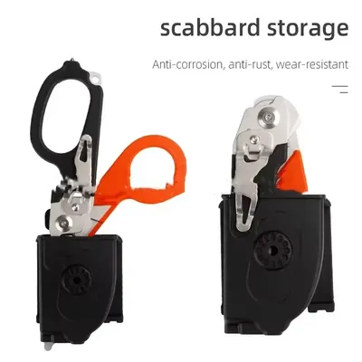 Taktische Multifunktionsschere für Leatherman Raptors Erste-Hilfe-Experte Klappschere Outdoor Survival Tool Kombinationsgerät