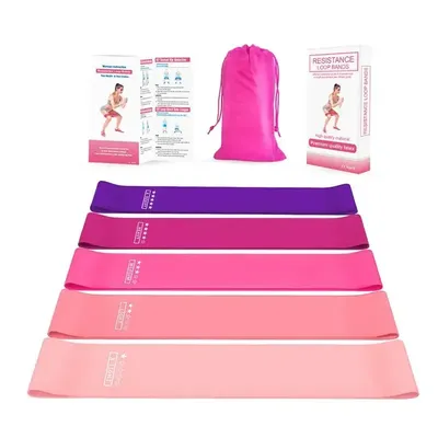 New Fitness Elastic Bands Exercise Gym Resistance Rubber Bands Pilates Sport Training Fitness Gum Crossfit Workout Equipment