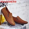 Neue Große Größe 50, Männer Müßiggänger Weiche Mokassins Mode Weichen Frühling Herbst Echtes Leder Schuhe Männer Warme Wohnungen Fahren Schuhe