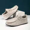 Maedef Sommer Herren Casual Canvas Schuhe Herren 2024 neues Design Schuhe Mode bequeme atmungsaktive leichte große Größe