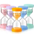 3/5/10/15/30 Minuten Bunte Sanduhr Sanduhr Kinder Kind Geschenk Spielzeug Sanduhr Stunde Glas Hause Dekoration Sanduhr