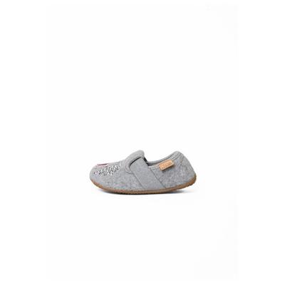Living Kitzbühel - Kid's Einhornzauber Elastik-Slipper - Hausschuhe 24 | EU 24 grau Image