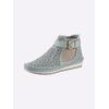 Stiefelette GEMINI, Damen, Gr. 42, blau (taubenblau), Glattleder, sportlich, Schuhe