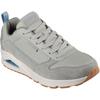 Skechers Uno Stacre 2.0 Leder Herren Sneakers in Salbeigrün