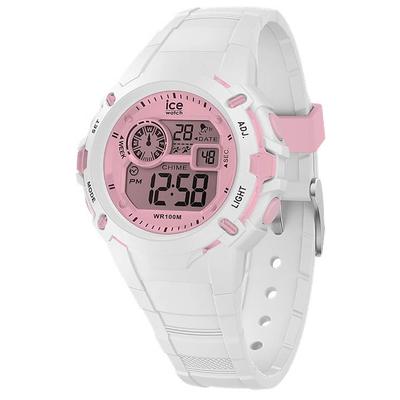 Ice Watch Ice Digit Explorer - Weiß Rosa Damen Weißuhr 024001 Image