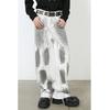 Herren Kontrast Loose Jeans