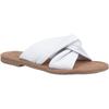 Hush Puppies Amy Weite Leder Damen weiße Sandalen