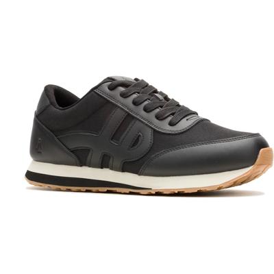 Hush Puppies Seventy8 Leder Herren schwarze Sneaker Image