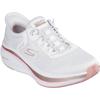Skechers Performance Go Run Elevate 2.0 Banyan Textil Damen Weiß/Rosa Laufschuhe