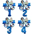 Ensemble de ballons Disney Toy Story, Buzz Lightyear, Woody Cartoon, baby shower, décoration de fête d'anniversaire, jouet cadeau pour enfant, 7 pièces