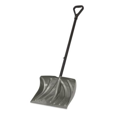 Suncast Commercial Combo Snow Shovel and Pusher, 20" Width, 51" Length (SUASC2700KDD) Each Suncast Commercial® Shovels, Spades and Parts