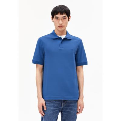 MAARIO - Männer Regular Fit Poloshirt - blau (Größe: M) Image