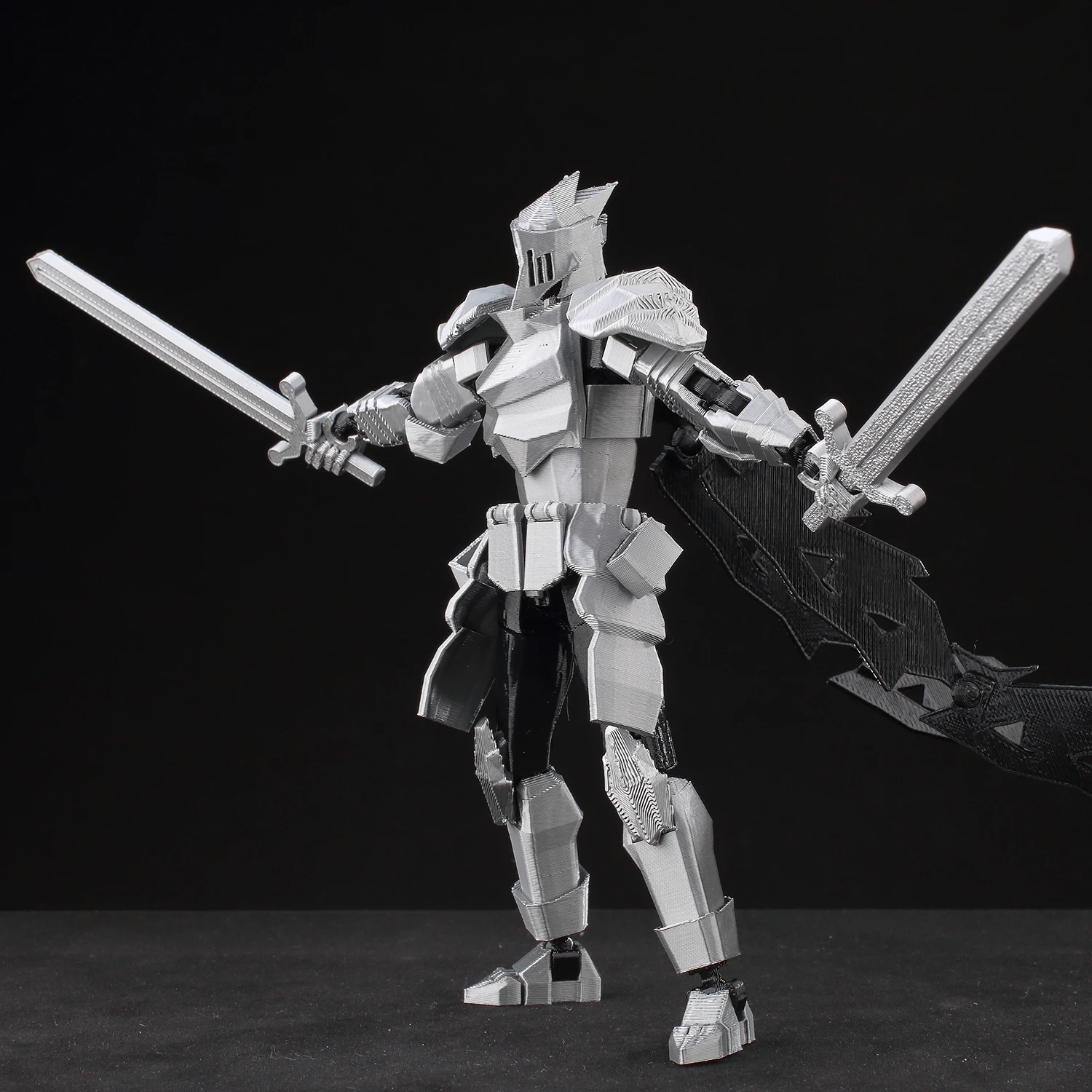 9L3D Titan13 Movable Figure Set Fight Knight Model Articulate Collectible Edition Anime Figures Kids Birthday Surprise Dummy13