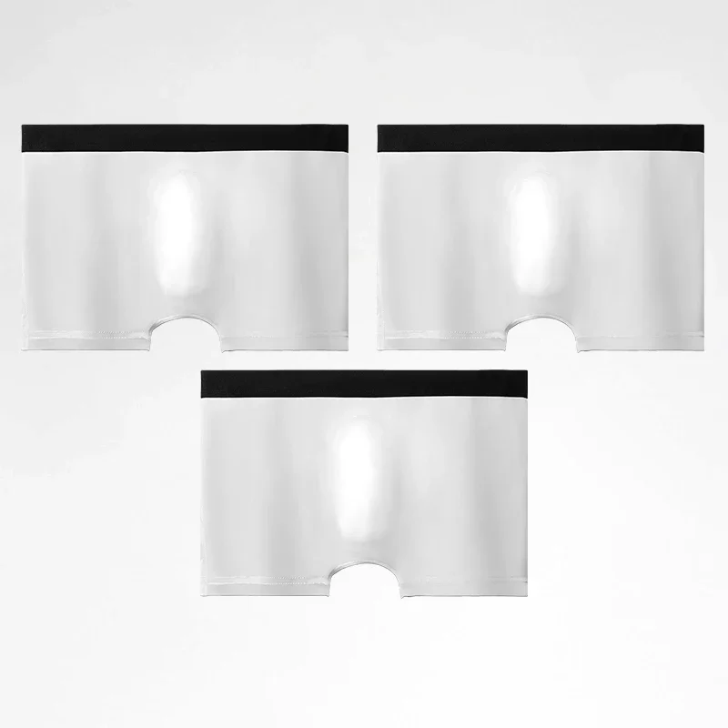 3-teilige Business-Casual-Boxershorts, hochwertige Stoffe mit gutem Drape, schlichtes Design, geeignet für verschiedene Anlässe, Image