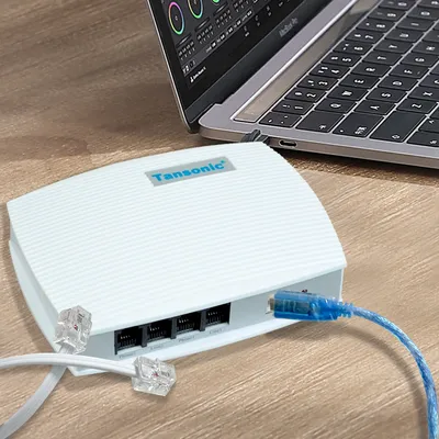 2CH Voice Activated USB Telephone Recorder Enterprise Use Landline Monitor USB Telephone Monitor USB Phone Logger