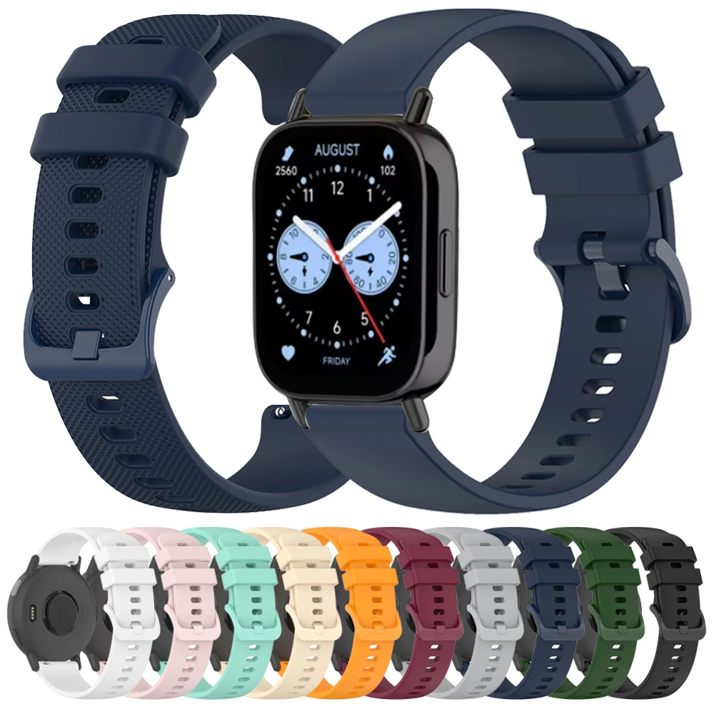 22mm Silikon Armband Für Redmi Uhr 5 Aktive Smartwatch Sport Strap Für REDMI Uhr 5 Lite Weiche ersetzen Armband Zubehör Image