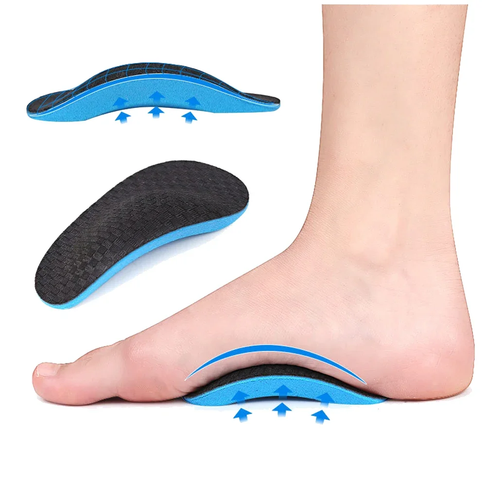 Orthopädische Einlegesohlen für Männer und Frauen, Schuhe, Plattfüße, Fußgewölbeunterstützung, Plantarfasziitis-Einlegesohlen für Turnschuhe, Schuhsohle, Valgus-Korrektor