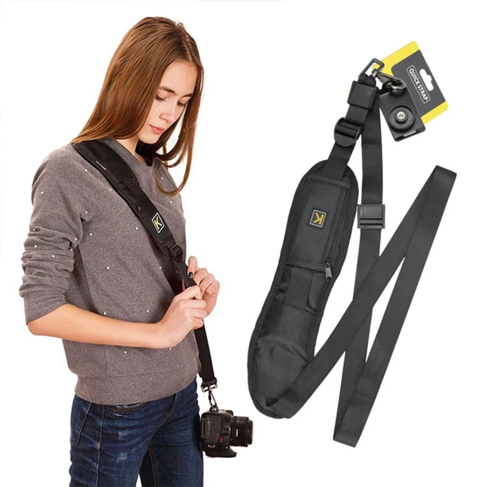 Kamera Schultergurt Schnellverschluss Tragbare SLR Kamera Gurt Anti-Rutsch Kamera Schulter Sling Gürtel für Canon/Nikon/Sony Kamera