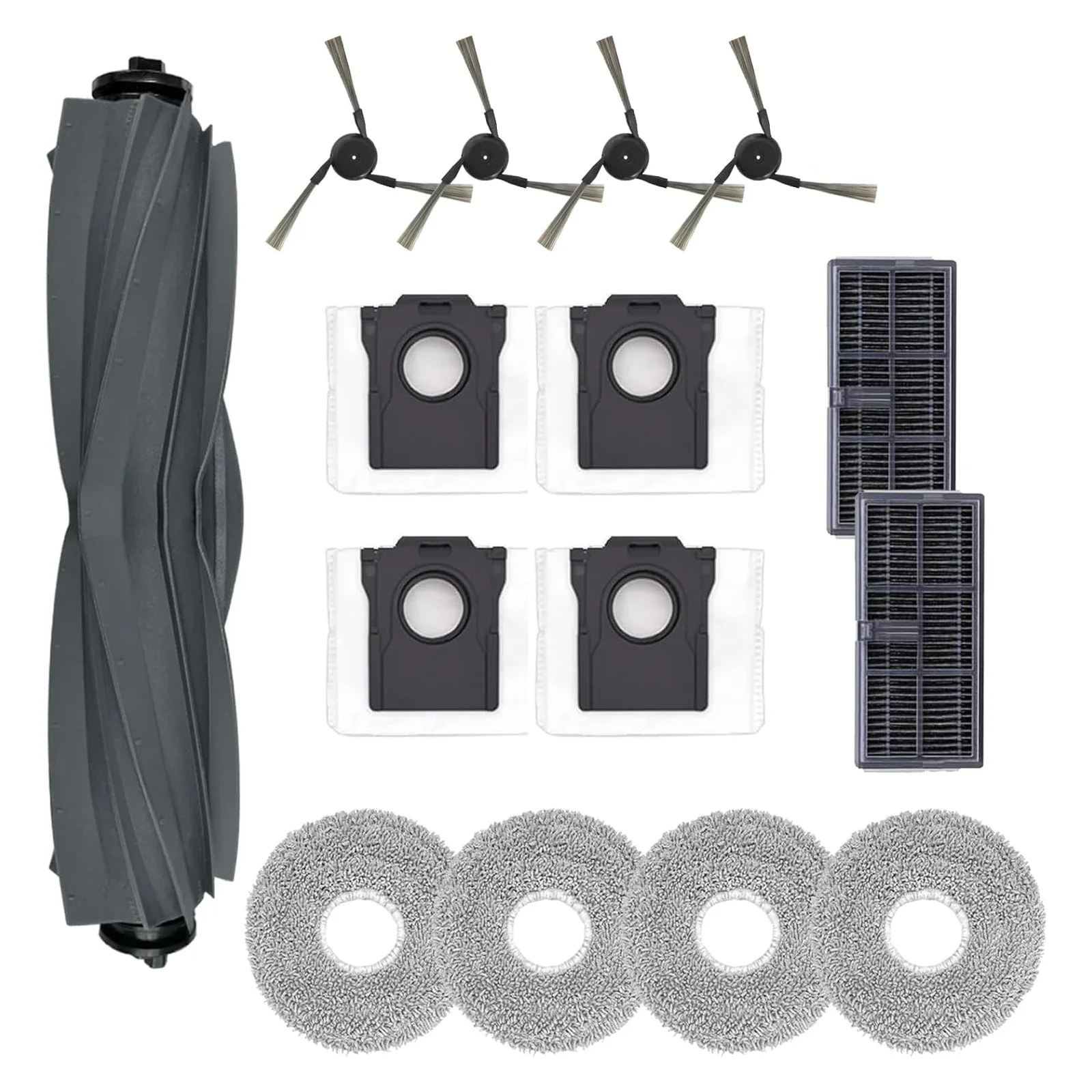 15-teilige Ersatzteile kompatibel mit Dreame X40 Ultra/L40 Ultra/S20 Pro Ultra/MOVA P10 Ultra Roboterstaubsaugerzubehör Image