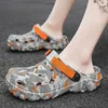 MAEDEF Herren Clogs Schuhe Männer Hausschuhe Mann Strand Sandalen Flip-Flops Männliche Schuhe Sommer Sandale Herren Casual Garten Clogs Sandalen